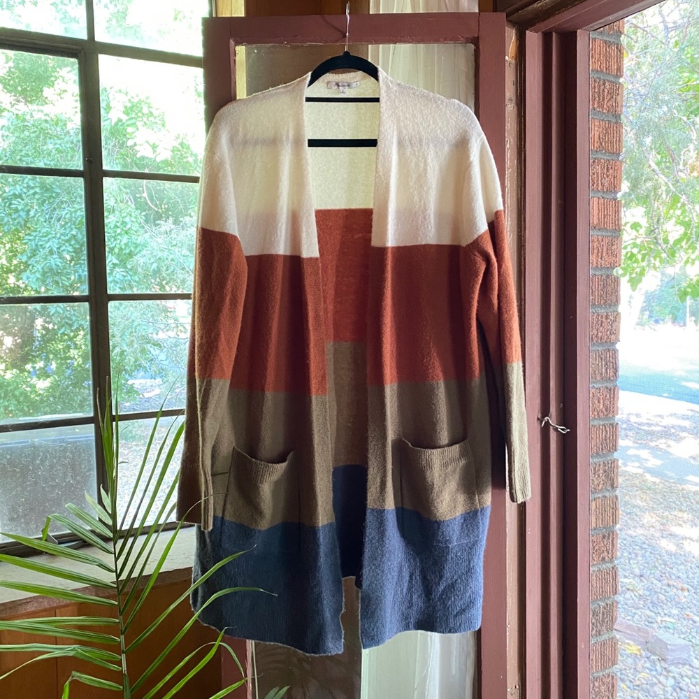 Madewell Colorblock Cardigan